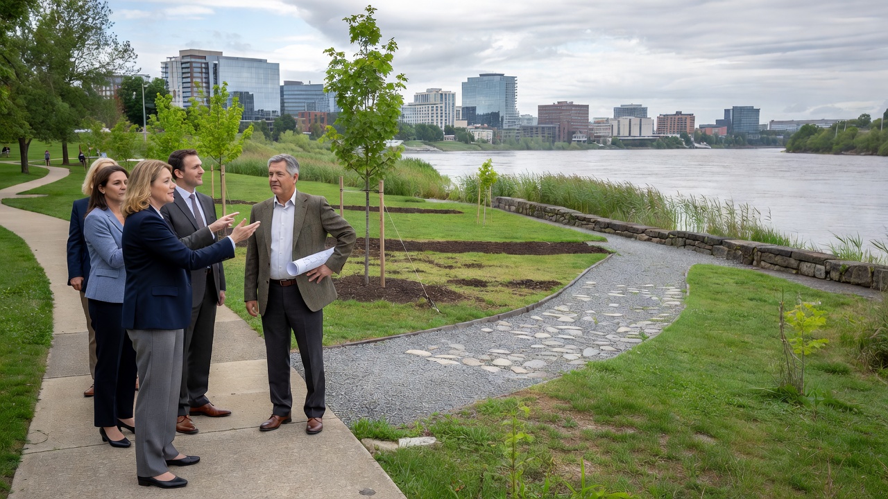 Brightfeld Council Approves Riverside Park Expansion
